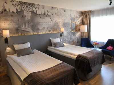 bedroom 2 - hotel scandic triangeln - malmo, sweden