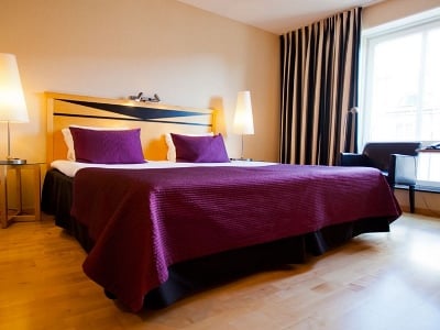 bedroom 1 - hotel clarion orebro - orebro, sweden