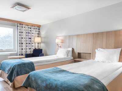 bedroom 1 - hotel quality hotel prisma - skovde, sweden
