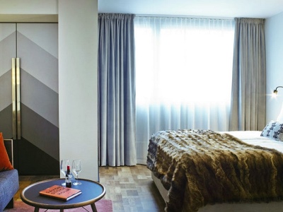 bedroom 1 - hotel clarion amaranten - stockholm, sweden