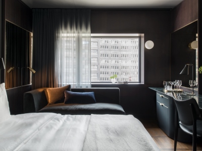 bedroom - hotel at six - stockholm, sweden