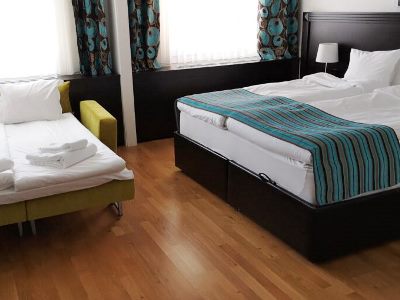 bedroom 1 - hotel hoom park and hotel - stockholm, sweden