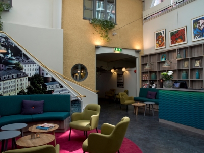 lobby - hotel profilhotels central - stockholm, sweden