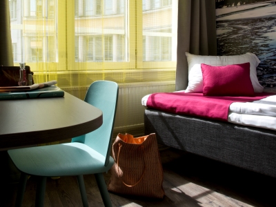 bedroom - hotel profilhotels central - stockholm, sweden