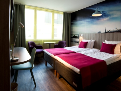 bedroom 1 - hotel profilhotels central - stockholm, sweden