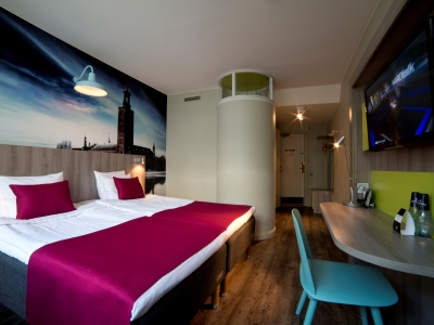 bedroom 2 - hotel profilhotels central - stockholm, sweden