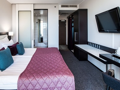 bedroom 1 - hotel clarion stockholm - stockholm, sweden
