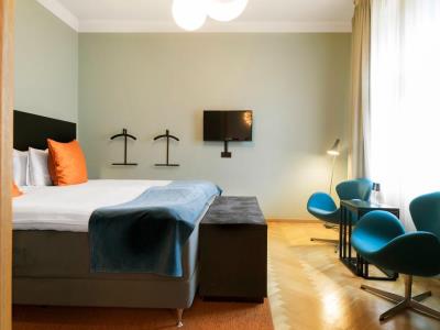 bedroom 6 - hotel profilhotels riddargatan - stockholm, sweden