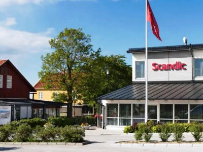 exterior view - hotel scandic visby - visby, sweden