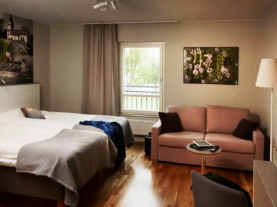 bedroom 2 - hotel scandic visby - visby, sweden