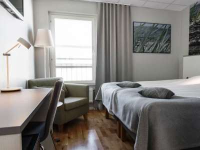 standard bedroom - hotel scandic visby - visby, sweden