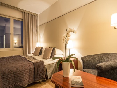 bedroom 2 - hotel haparanda stadshotell - haparanda, sweden
