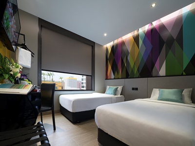bedroom 4 - hotel hotel mi bencoolen - singapore, singapore