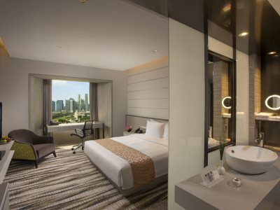 bedroom - hotel carlton singapore - singapore, singapore