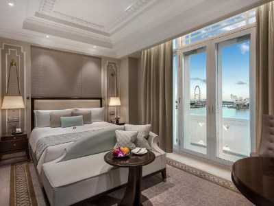 bedroom - hotel fullerton - singapore, singapore