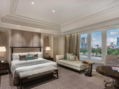 bedroom 1 - hotel fullerton - singapore, singapore