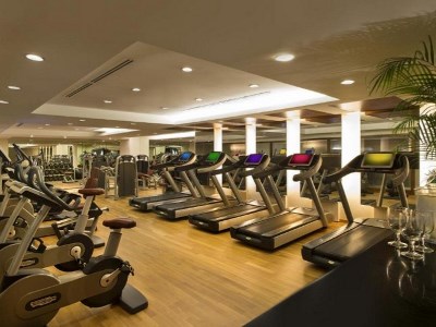 gym - hotel fullerton - singapore, singapore