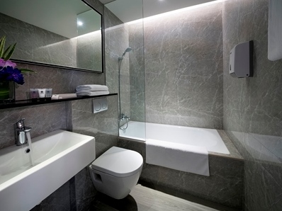 bathroom - hotel classic hotel by venue - singapore, singapore