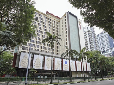 exterior view - hotel hotel royal singapore - singapore, singapore