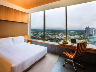 bedroom 1 - hotel oasia hotel novena - singapore, singapore