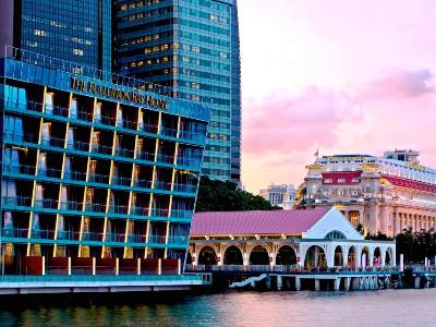 exterior view - hotel fullerton bay - singapore, singapore