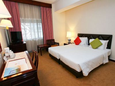 bedroom - hotel grand pacific - singapore, singapore