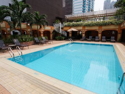 outdoor pool 1 - hotel grand pacific - singapore, singapore