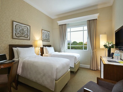bedroom 2 - hotel rendezvous - singapore, singapore