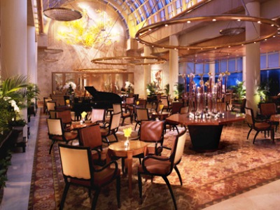 bar - hotel ritz carlton millenia - singapore, singapore