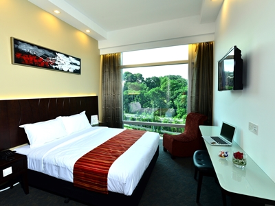 bedroom - hotel chancellor @ orchard - singapore, singapore