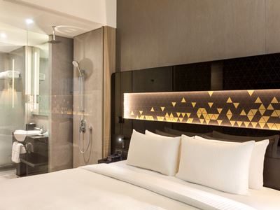 bedroom 2 - hotel novotel singapore on stevens - singapore, singapore