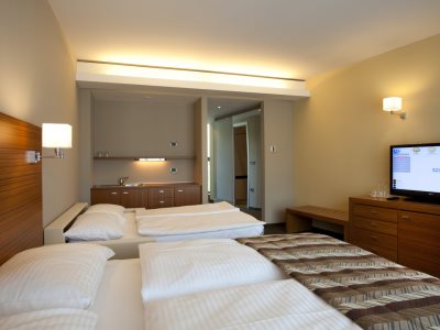 bedroom 1 - hotel bohinj eco - bohinj, slovenia