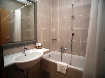 bathroom - hotel jezero - bohinj, slovenia