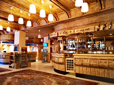 bar - hotel ribno alpine hotel - bled, slovenia