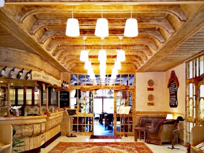lobby - hotel ribno alpine hotel - bled, slovenia