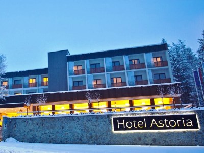 exterior view - hotel astoria - bled, slovenia