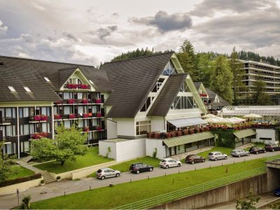 exterior view - hotel kompas - bled, slovenia