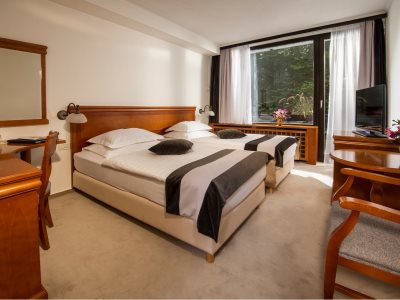 bedroom 3 - hotel kompas - bled, slovenia