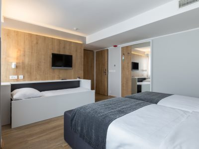 bedroom 2 - hotel hotel m - ljubljana, slovenia