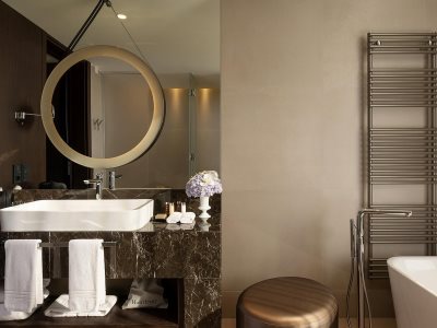 bathroom - hotel intercontinental ljubljana - ljubljana, slovenia