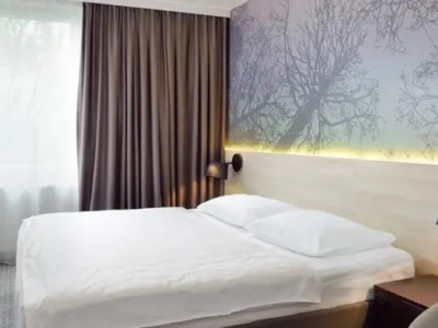 bedroom - hotel b and b hotel ljubljana park - ljubljana, slovenia
