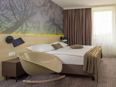 bedroom 2 - hotel b and b hotel ljubljana park - ljubljana, slovenia