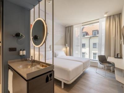 bedroom - hotel occidental ljubljana - ljubljana, slovenia