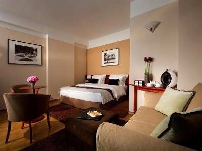 bedroom 1 - hotel best western premier hotel slon - ljubljana, slovenia