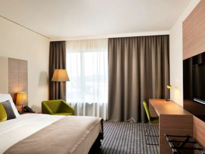 bedroom - hotel radisson blu plaza - ljubljana, slovenia