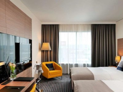 bedroom 2 - hotel radisson blu plaza - ljubljana, slovenia