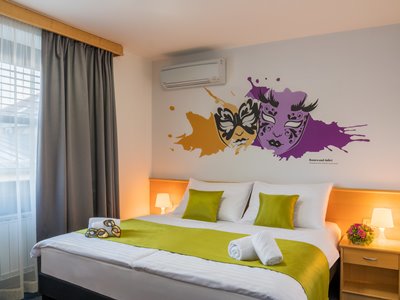 standard bedroom - hotel orel - maribor, slovenia