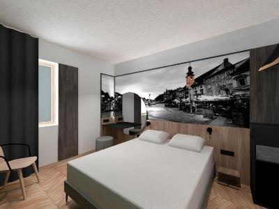 bedroom 1 - hotel b and b hotel maribor - maribor, slovenia