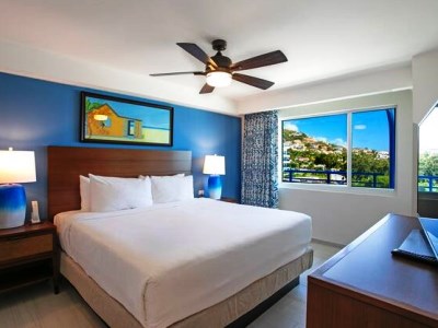 bedroom - hotel hilton vacation club flamingo beach - sint maarten, sint maarten