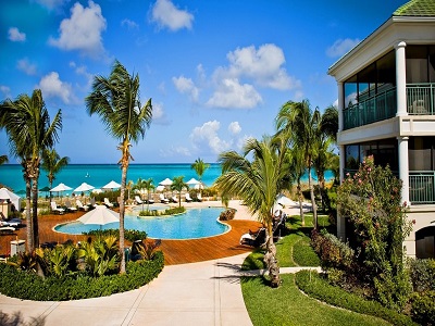 outdoor pool - hotel the sands at grace bay - providenciales, turks and caicos islands